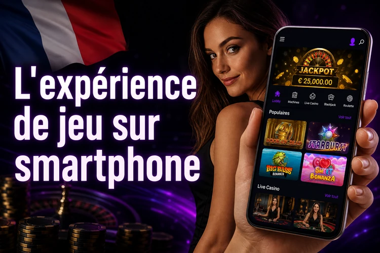 L'expérience de jeu sur smartphone