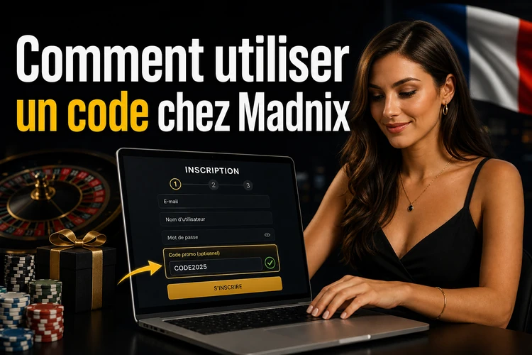 Comment utiliser un code chez Madnix
