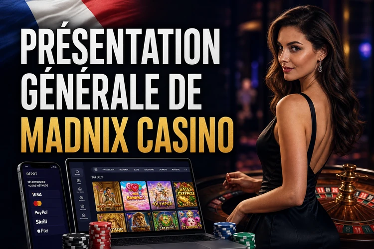 Présentation générale de Madnix Casino