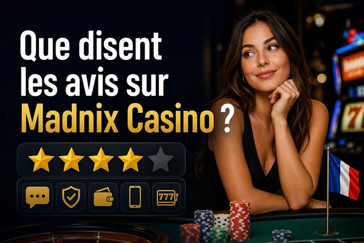 Que disent les avis sur Madnix Casino ?
